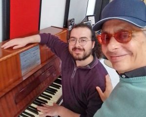 Francesco Micocci, a destra, e Gabriele Ripa