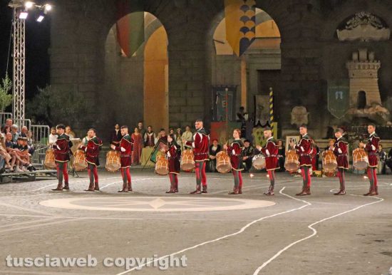 Nepi - Palio dei Borgia - La gara dei musici tamburini