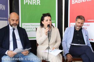 Stefano Floris, Chiara Frontini ed Emanuele Aronne