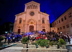 Orte Scalo - Un momento dei festeggiamenti in onore di sant'Antonio