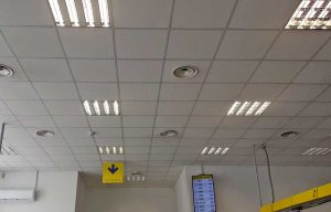 Viterbo - Nuova illuminazione led negli uffici postali della Tuscia