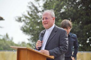 L’arcivescovo monsignor Fabio Fabene