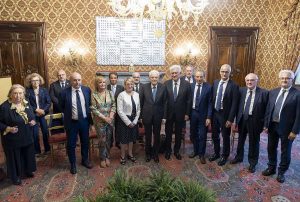 Una delegazione dell'Ail incontra il presidente della Repubblica Sergio Mattarella