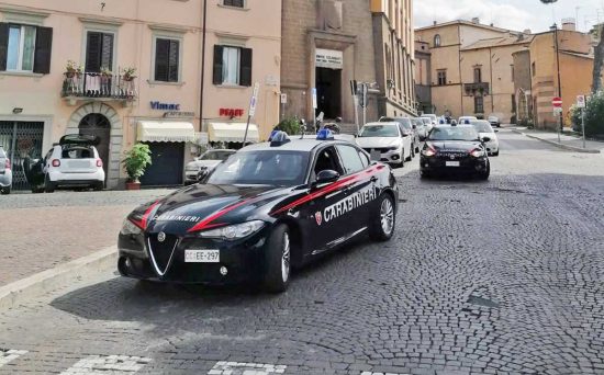 Viterbo - Carabinieri in centro - Immagine di repertorio