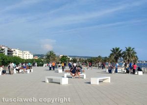 Civitavecchia - L’inaugurazione della terrazza Guglielmi