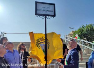 Civitavecchia - L’inaugurazione della terrazza Guglielmi