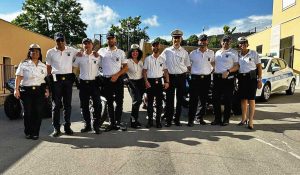 La polizia locale di Tarquinia