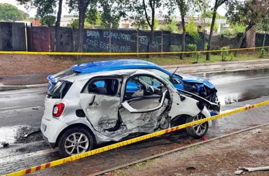 Roma - Incidente a Casal Palocco