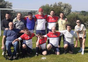 Viterbo - La squadra del Gsd Pianoscarano Zucchero Filato
