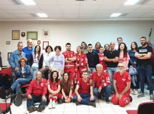 Nepi - Nella foto il nuovo gruppo volontari al termine degli esami per diventare Volontari Cri