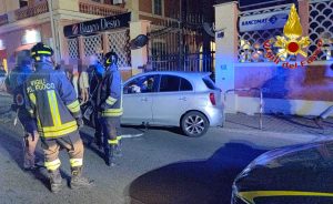 Civitavecchia - Frontale in viale della Vittoria