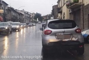 Tamponamento sulla Cassia a Zepponami