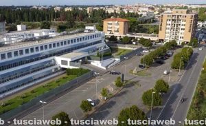 Il tribunale di Viterbo - Veduta dall'alto
