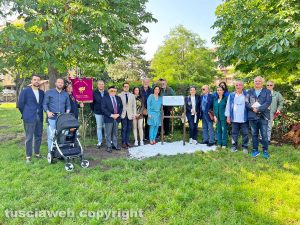 Viterbo - Targa in memoria delle vittime delle “marrocchinate”