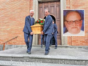 Viterbo - Il funerale di Agostino Garberoli
