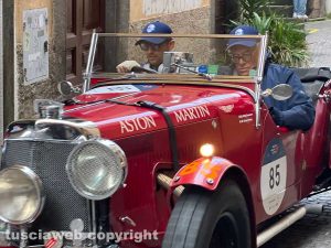 Un'auto della Mille miglia