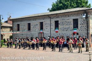 Acquapendente - Il raduno nazionale delle fanfare dei bersaglieri per il primo memorial Fabio Camilletti