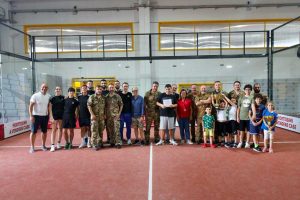 Sport - Padel - La premiazione del torneo di beneficienza