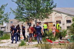 Viterbo - Tragedia al Bullicame, muore anziano