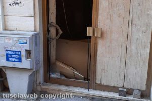 Viterbo - Tentativo di furto in via della Cava