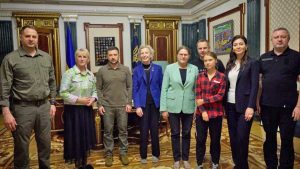 Greta Thunberg incontra Zelensky