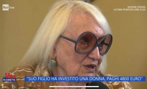 Viterbo - La signora Anna Maria alla Vita in diretta