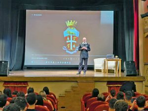 Acquapendente - L'incontro con il maggiore dei carabinieri Antonino Zangla