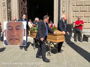 Viterbo - I funerali di Tony Delle Piagge