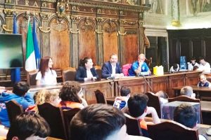 Sport - Pallacanestro - Blu star basket - I giovani atleti premiati in comune