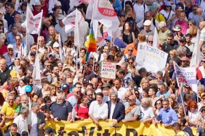 Roma - La manifestazione del Movimento 5 stelle