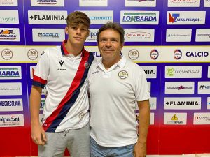 Sport - Flaminia Calcio - A sinistra Dorin Sirbu