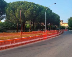 Montefiascone - I lavori sulla Cassia