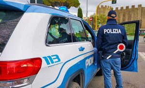 Viterbo - I controlli della polizia