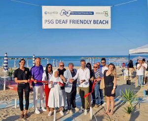 Porto San Giorgio - La spiaggia accessibile ai sordi