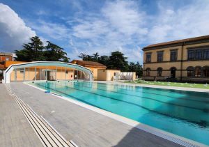 Tuscania - La piscina comunale di viale Trieste