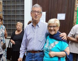 San Michele in Tevetina - Il saluto a Fabrizio Verzaro