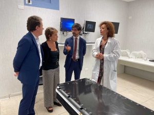 Viterbo - Belcolle - La consegna del nuovo acceleratore per la radioterapia