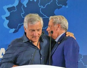 Antonio Tajani e Giovanni Arena