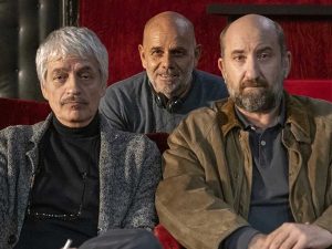 Le riprese del film "Grazie ragazzi"