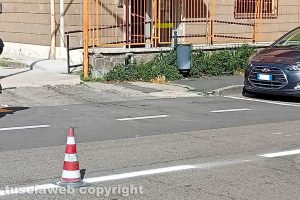 Viterbo - I lavori al Pilastro