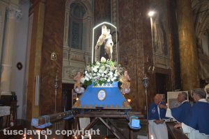 Viterbo - La processione della Madonna del Carmelo