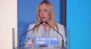 Giorgia Meloni al vertice Fao