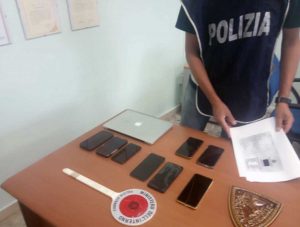 Viterbo - Intervento della stradale