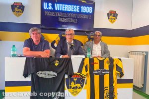 Sport - Calcio - Viterbese - Luca Tilia, Marco Romano e Gianluca Rossini