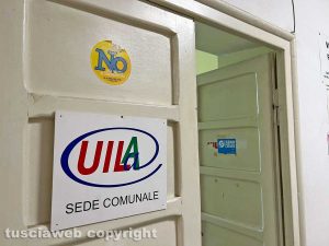 Viterbo - La sede Uil
