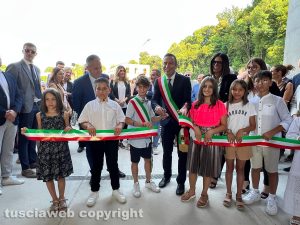 Capranica- Inaugurazione del centro civico Piersanti Mattarella