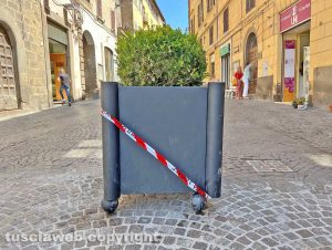 Viterbo - L'isola pedonale di via Roma