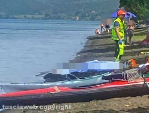 Uomo muore al lago di Bolsena