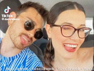 Trevignano Romano - Domenico Antinori e Daria Falasca nel video su TikTok