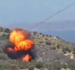 Canadair precipita in Grecia